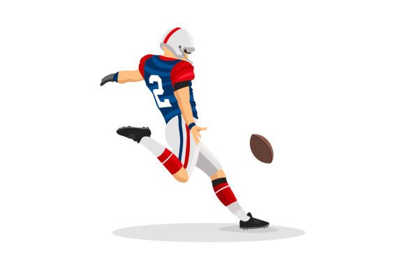 American Football Player, Blue Red: A Designer's Review