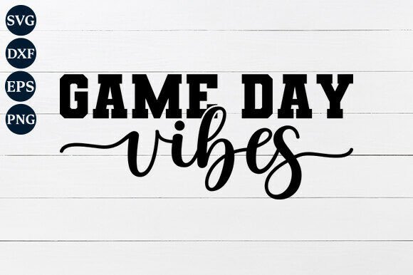 Game Day Vibes SVG PNG: A Crafts & Graphics Designer’s Take on Real-World Branding Use