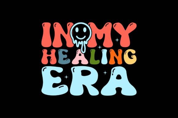 In My Healing Era: A Graphic Design Asset for Modern Branding and Crafts
