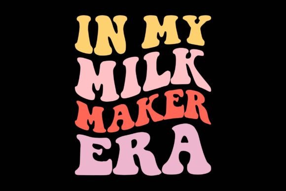 In My Milk Maker Era: A Fresh Graphic Design Asset for Creative Publishers