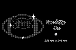 Rhinestone Template American Football Design for Crafts