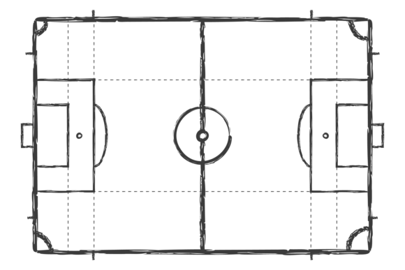 Soccer Field Line Icon: A Practical Embroidery Designer’s Take
